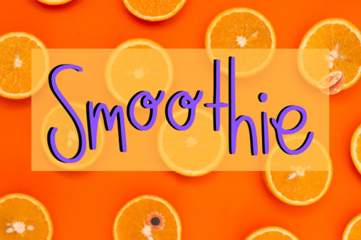 Smoothie Font Download