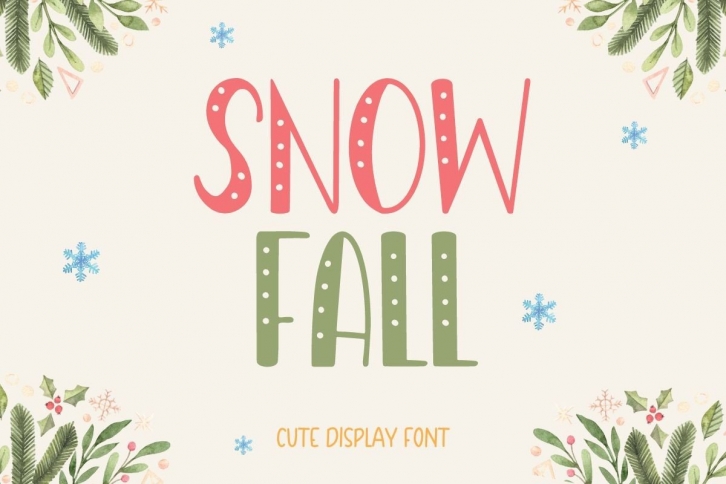 Snowfall Font Download