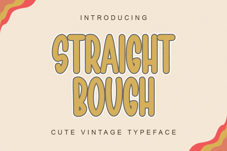 Straight Bough Font Download