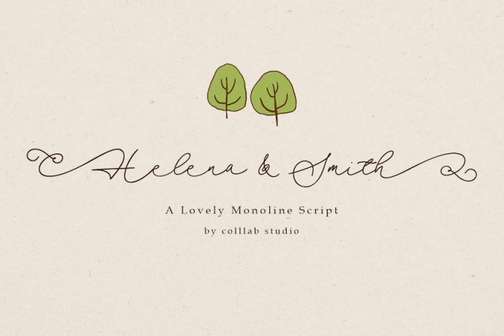 Helena and Smith - A Lovely Script Font Download