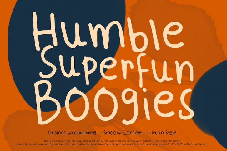 Humble Superfun Boogies Font Download