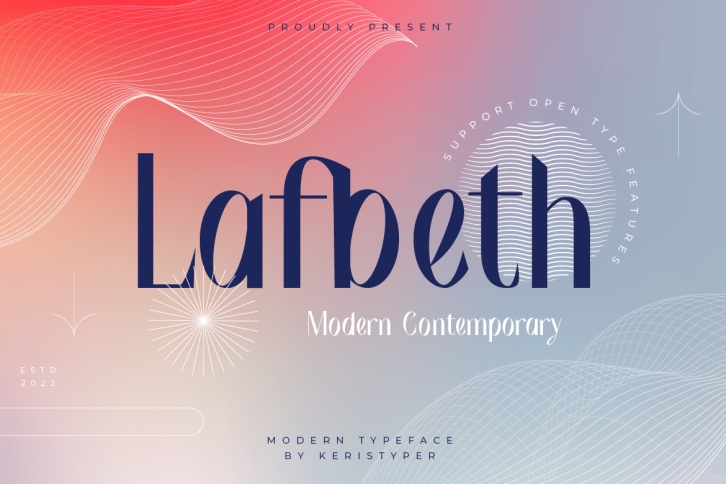 Lafbeth Font Download