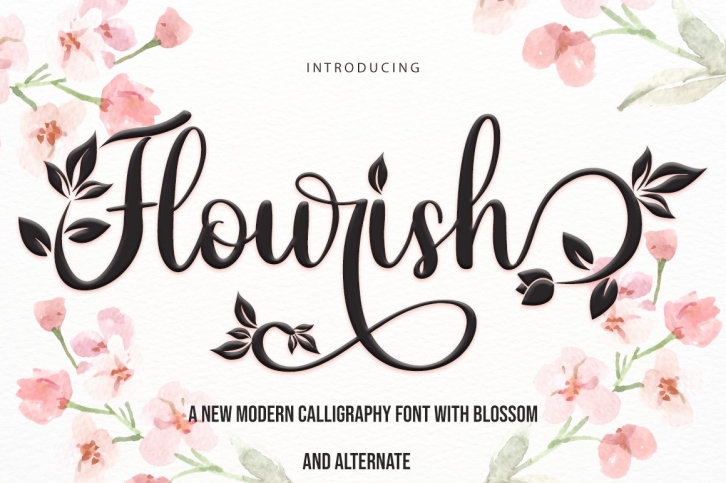 Flourish Font Download