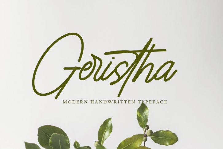 Geristha Font Download