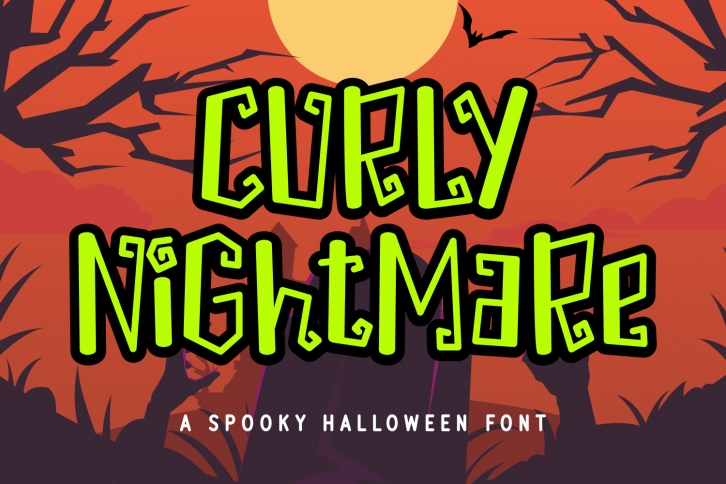 Curly Nightmare Font Download