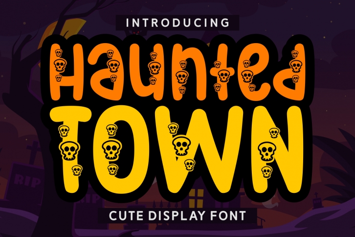 Haunted Town Font Download