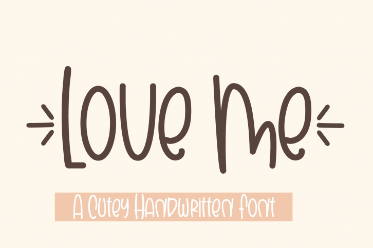 Love Me Font Download