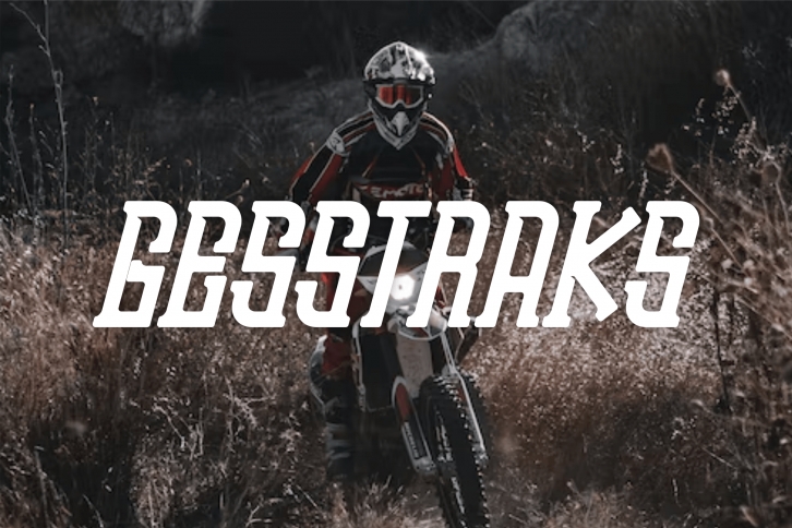 Gesstraks Font Download