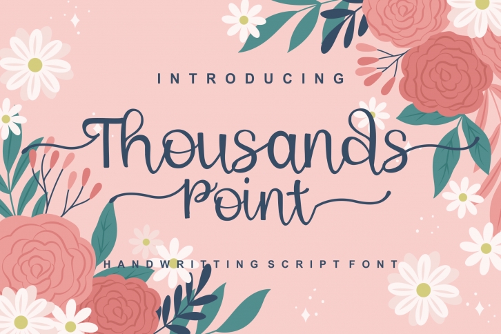 Thousand Point Font Download