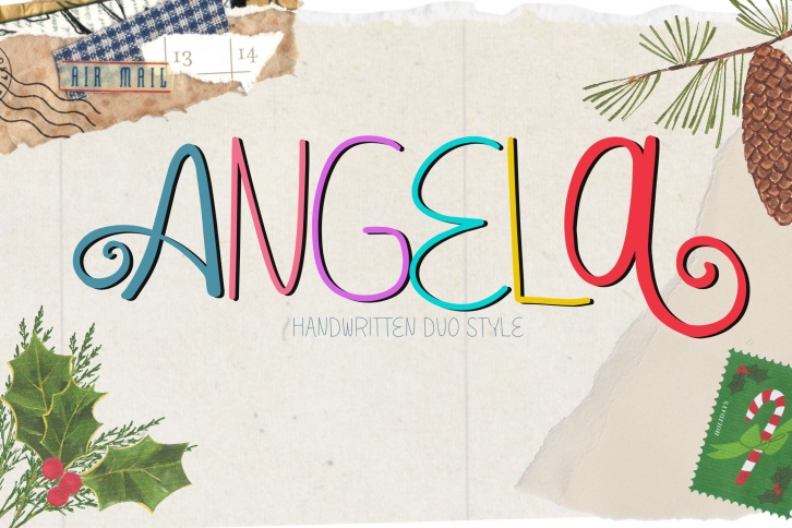 Angela Duo Font Download