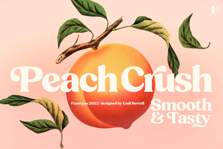 Peach Crush intro offer! Font Download