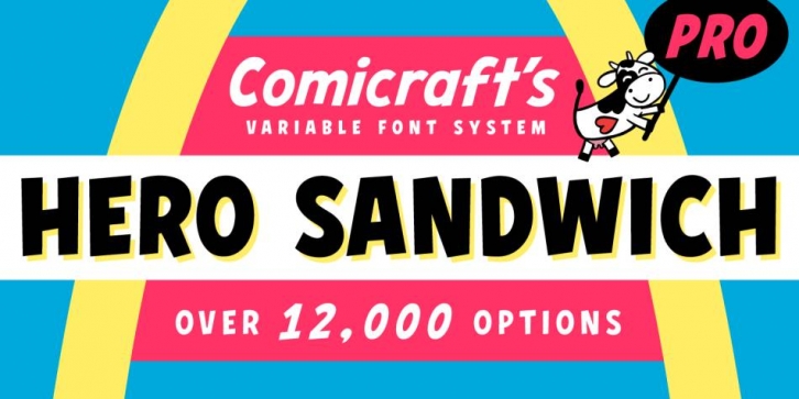 Hero Sandwich Pro Font Download