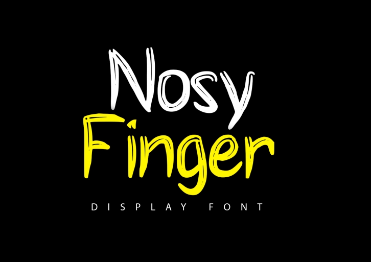 Nosy Finger Font Download