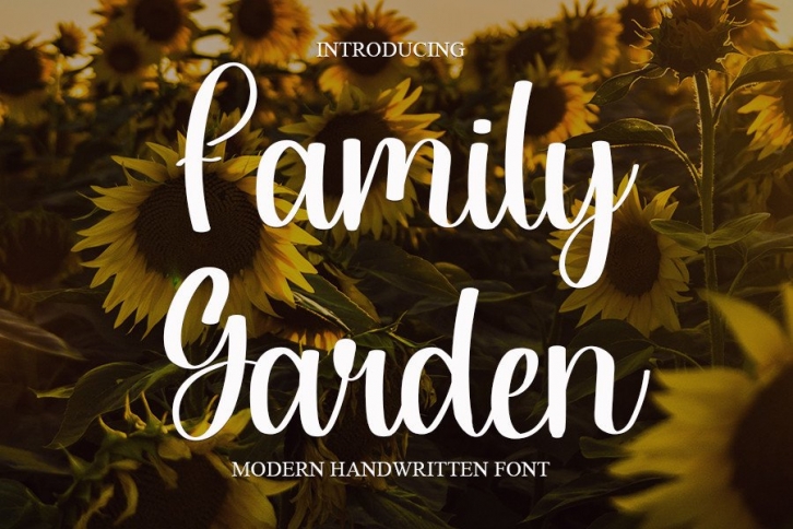 Family Garden Font Download
