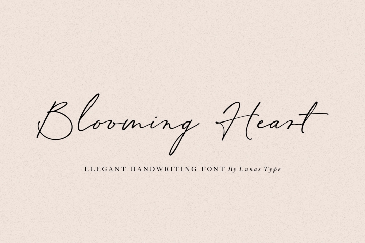 Blooming Hear Font Download