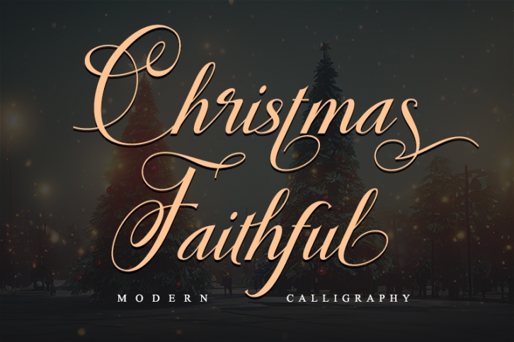 Christmas Faithful - Font Download