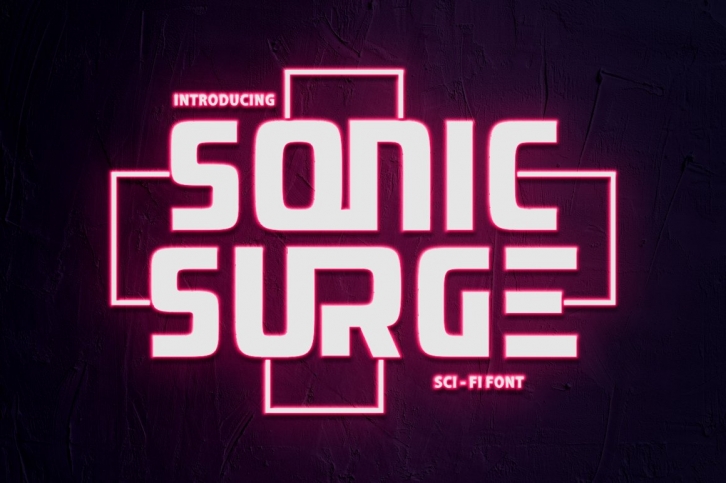 Sonic Surge Font Download