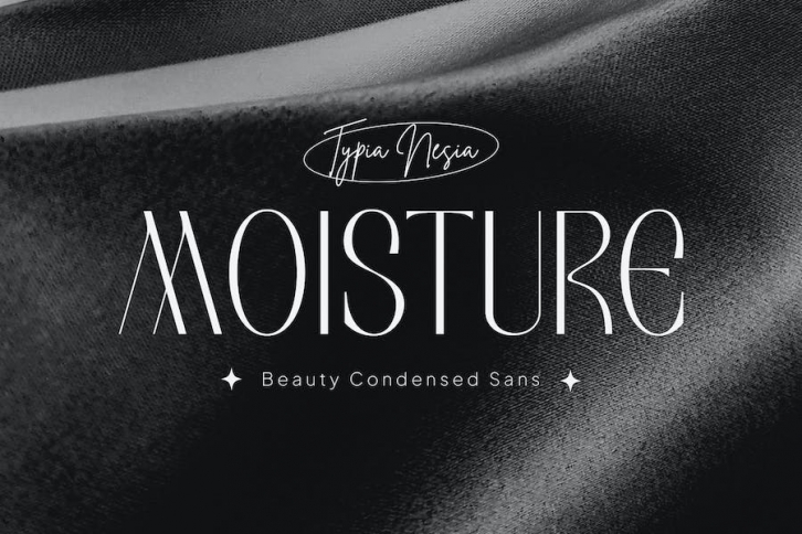 Moisture - Modern Elegant Condensed Sans Serif Font Download