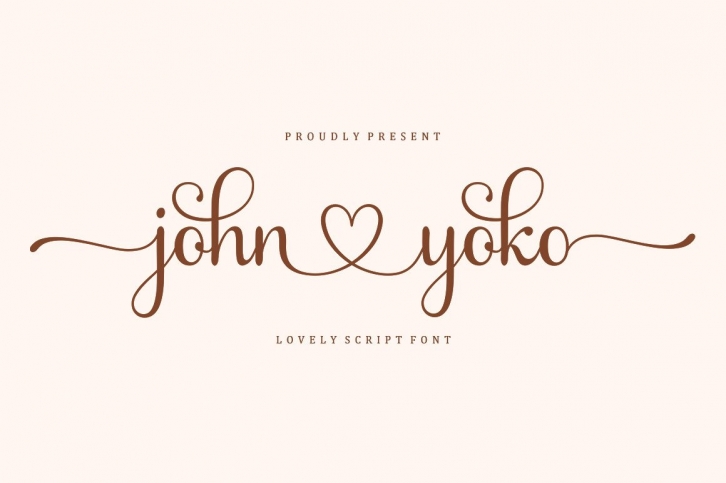 John Yoko Font Download