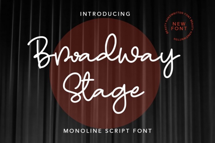 Broadway Stage Font Download