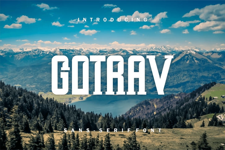 Gotrav Font Download