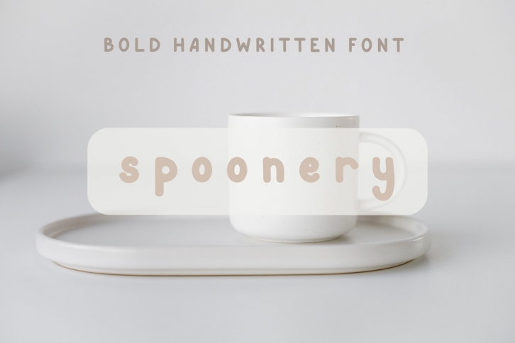 Spoonery Handwritten Craft Font Download