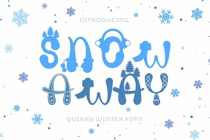 Snow Away Font Download