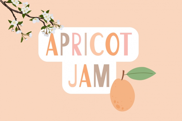 Apricot Jam Quirky Display Font Download