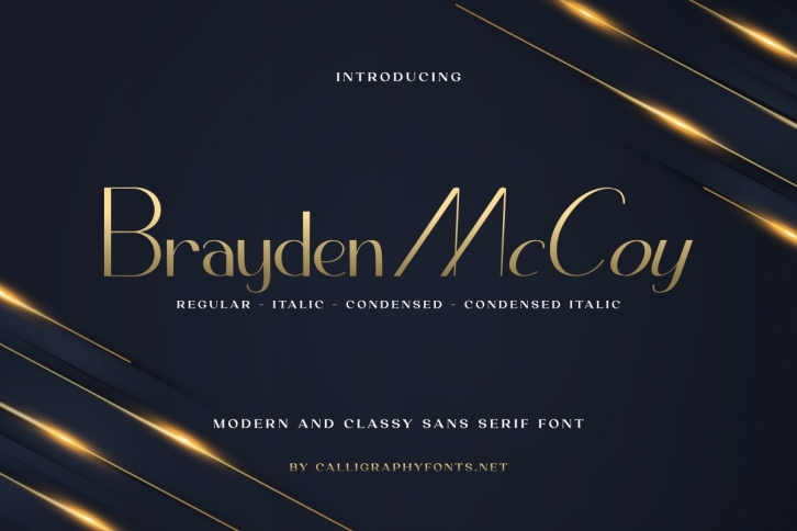 Brayden Mccoy Font Download