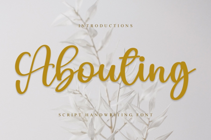 Abouting Font Download