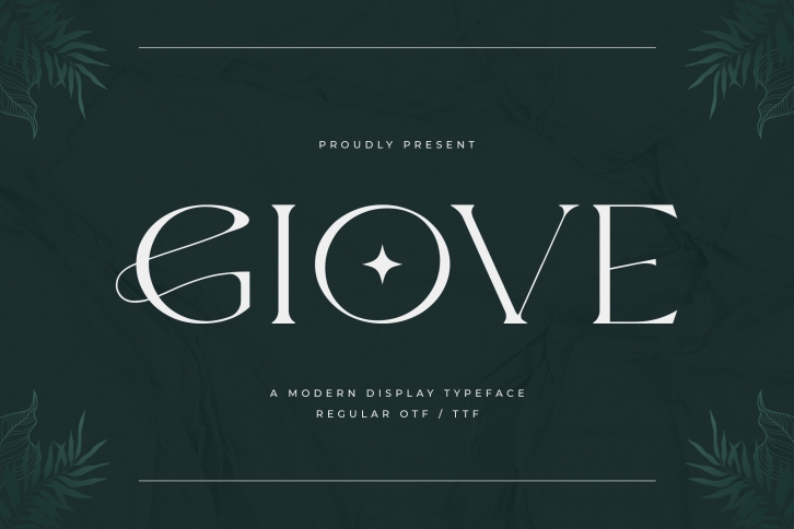 Giove - Trial Font Download