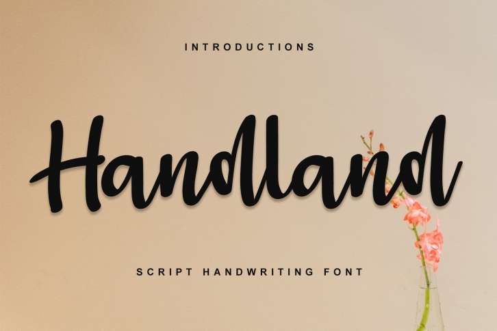 Handland Font Download