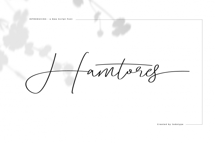 Hamtores Font Download