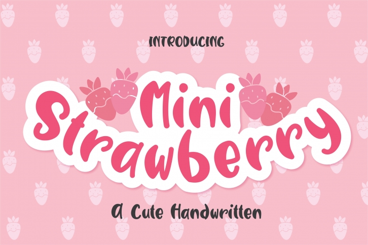 Mini Strawberry Font Download