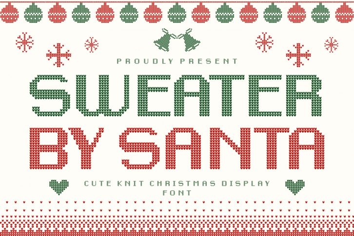 Sweater by Santa Font Download