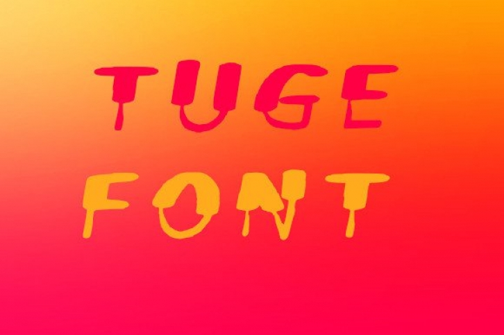 Tuge Font Download
