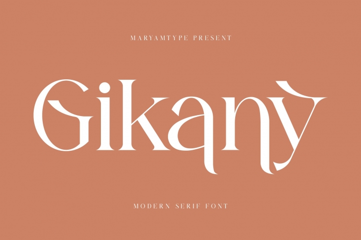Gikany Modern Serif Font Download