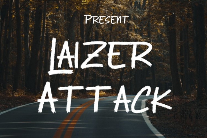 Laizer Attack Font Download