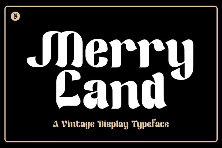 Merry Land Vintage Display Font Download