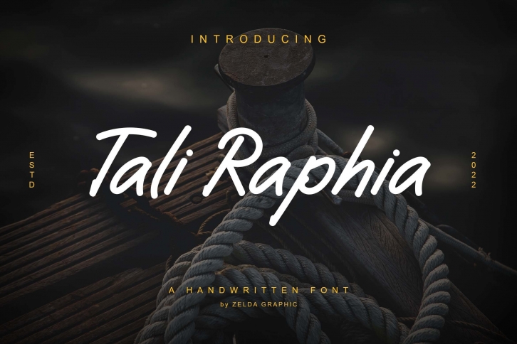 Tali Raphia Font Download