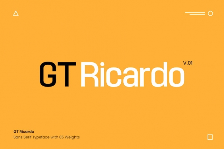 GT Ricardo Typeface Font Download