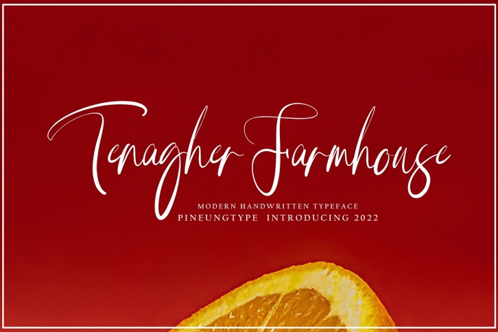 Tenagher Farmhouse Font Download