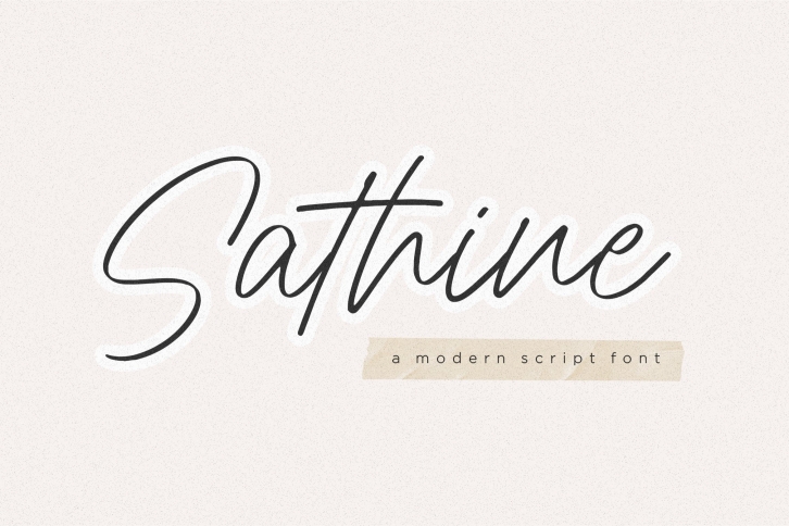 Sathine Font Download