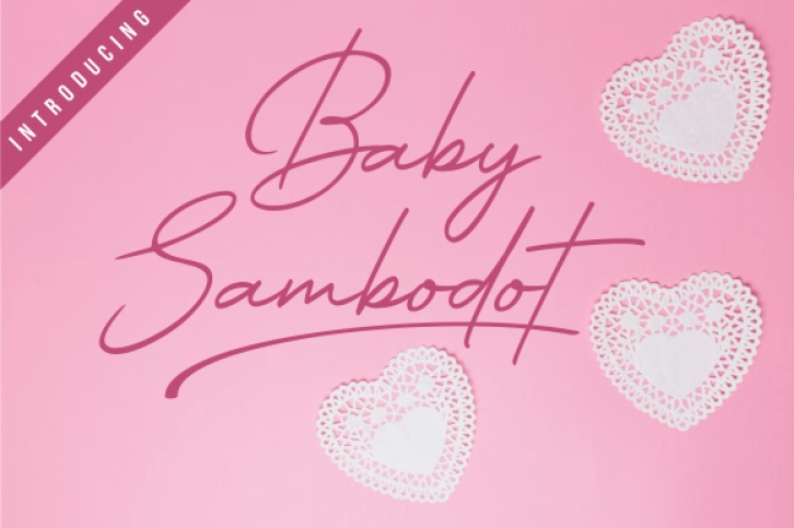 Baby Sambodot Font Download