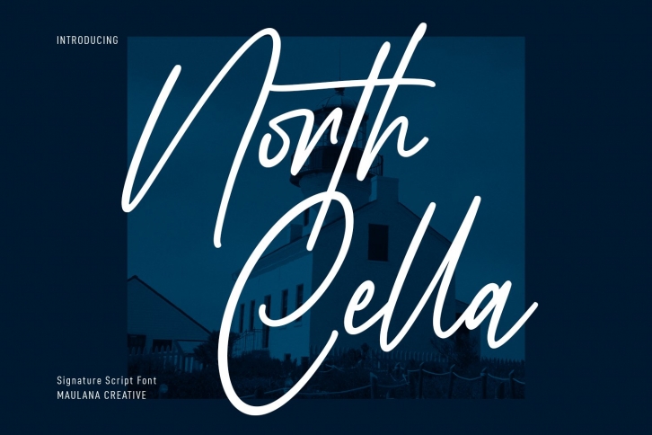 North Cella Signature Script Font Download