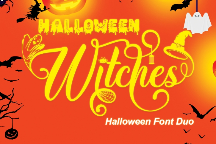 Halloween Witches Scrip Font Download