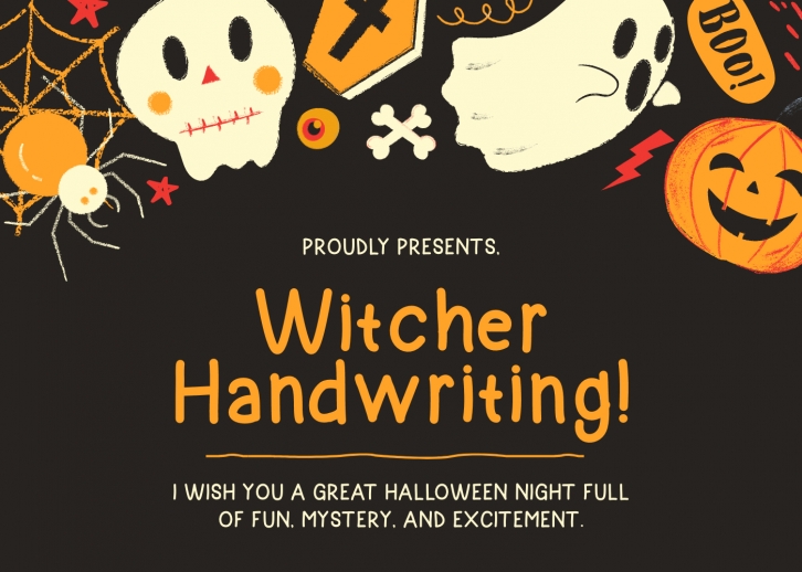 Witcher Handwriting Font Download