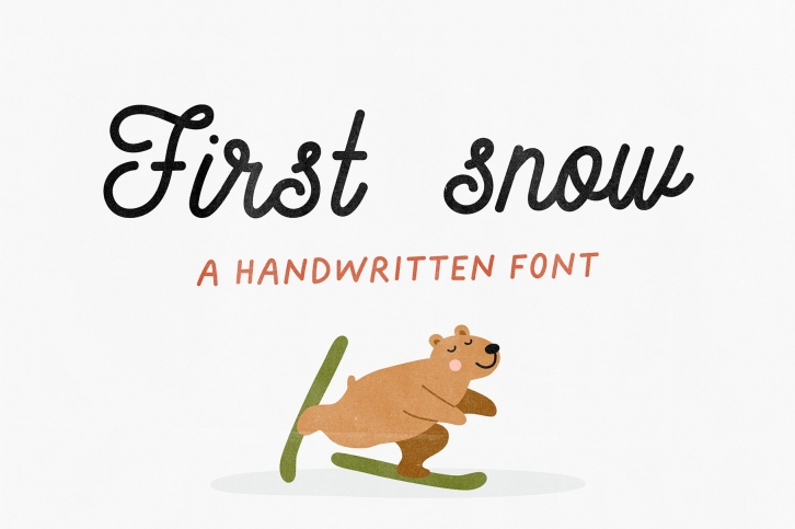 First snow Font Download