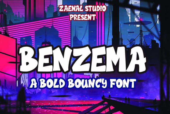 Benzema Font Download