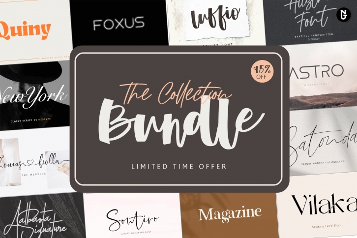 The Collection Bundles Font Download